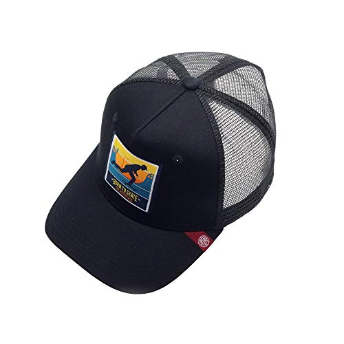41B5dl1SjIL.jpg The Indian Face Born To Skate Gorra de béisbol Unisex Adulto Negro