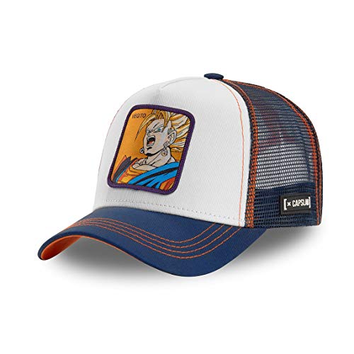 41BBtGDlPaL.jpg Capslab Gorra Dragon Ball Z Vegito Negro White