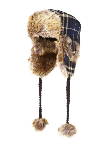 41C4MeG7VvL.jpg Roxy WPWHT013-IND-TU Chanki Chanka Gorro con Orejeras Talla única Color Azul