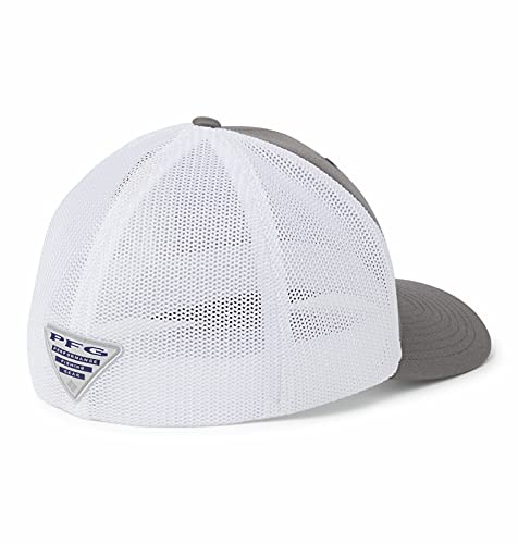 41CMnMD4j2BS.jpg Columbia PFG Malla Bola Cap Unisex Color Gris Titanium Hook