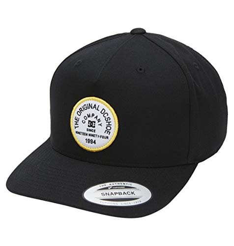 41DQ2dXaFkL.jpg DC Shoes Badger Gorra con Cierre Ajustable a presión para Hombre ADYHA04043 Negro