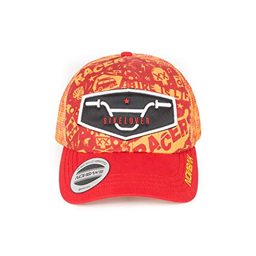 41DrlhZuQdL.jpg Nonbak Gorra Trucker Cap Gorra béisbol Transpirable Logo 3D. Muy Ligera 6 Paneles. Tejido Malla. EDICIÓN Limitada Racer Nova Bike