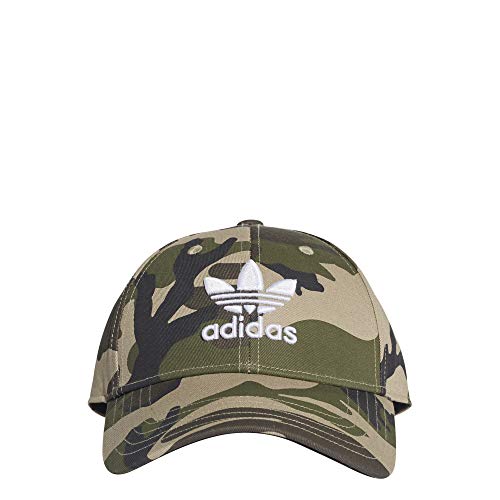 41ECpP12BYGL.jpg Adidas Clas Cap Camo Gorra Mujer Verde