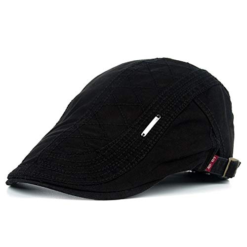 41EVCz76VfL.jpg Adantico Unisex Boina Sombrero Negro