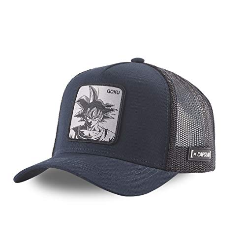 41FXGO06h3L.jpg Capslab Goku Dragon Ball Trucker Cap