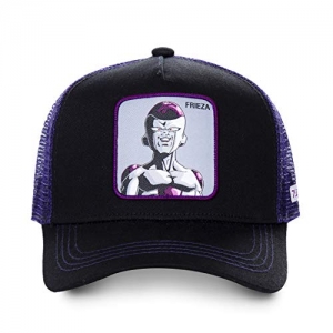 Capslab - Gorra de béisbol, diseño de Dragon Ball Z Freezer (negro purpura)