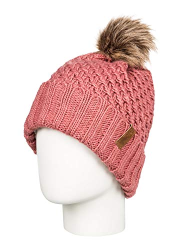 41G-F0XFpXL.jpg Roxy Blizzard Gorro con Pompón Gorro con Pompón Mujer Rosa
