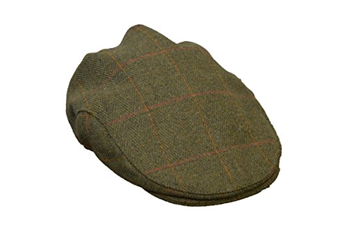 41GT4fdY6bL.jpg Walker and Hawkes Boina Unisex de Tweed Gorra de Estilo campiña Inglesa Ideal para la hípica y la Caza