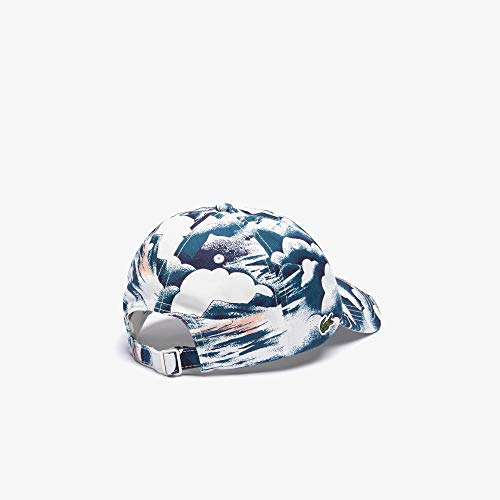 41H8KXI1eoL.jpg Lacoste Gorra para Hombre Azul y rosa