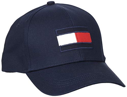 41I6hst2BSXL.jpg Tommy Hilfiger Big Flag Cap Gorra de béisbol para Hombre Azul (Desert Sky Dw5)
