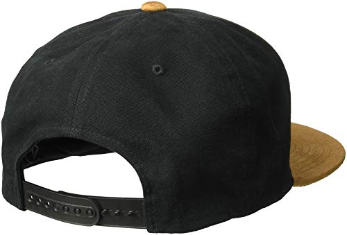 41IQY4a6deL.jpg Volcom Quarter Fabric - Gorra Hombre Vintage Black