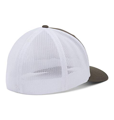 41IjRxuoOqL.jpg Columbia Mesh Tree Flag Ball Cap - Turbantes Hombre Verde oliva Blanco