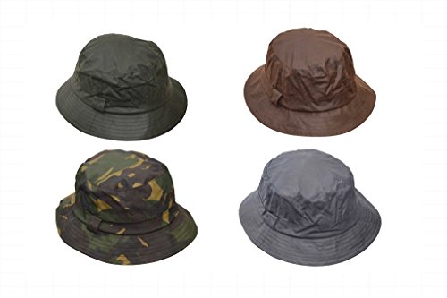 41JWP0WnICL.jpg Walker and Hawkes Gorro Encerado Pesca Unisex