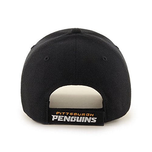 41JqW0QuytL.jpg 47 Brand - Gorra de Pittsburgh Penguins talla ajustable