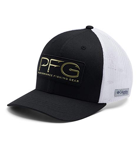 41LKD6u0qIL.jpg Columbia Gorra de Bola de Malla Junior de Malla Unisex para niños Negro