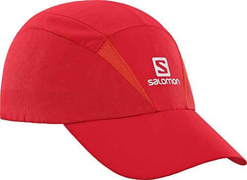 41LUOORgxPL.jpg Salomon XA Gorra Hombre Rojo