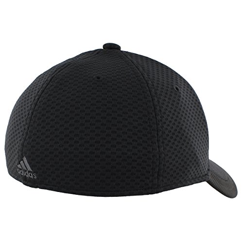 41MoMDi8TrL.jpg Adidas Gorra Estructurada De Ajuste Elástico Para Hombre negro