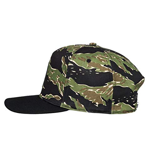 41NKaIFnilL.jpg DC Shoes Reynotts Gorra con Ajuste Posterior a Presión para Niños 8-16 Camuflaje