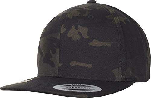 41PBWfvzlRL.jpg Flexfit Classic Snapback Tapa Unisex adulto Negro multi