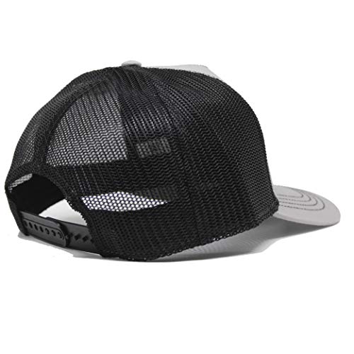41Pc8mOXIVL.jpg Surf Monkey Gorra Tipo Trucker Origins Beisbol Ajustable - Gorras de Hombre Gris Rojo
