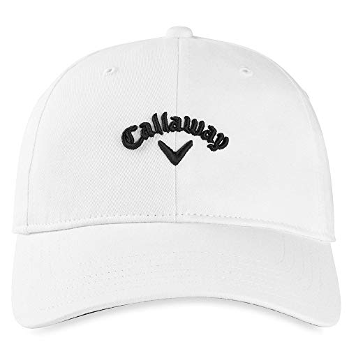 41QBjY8YiYL.jpg Callaway Gorra de Sarga Golf Heritage Blanco