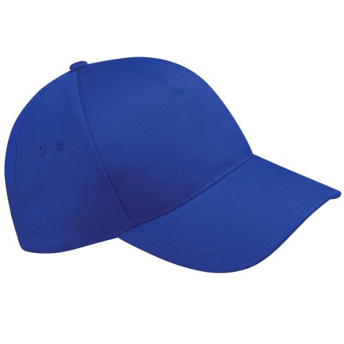 41Rc4MllKdL.jpg Beechfield Ultimate 5 Panel Cap Azul eléctrico