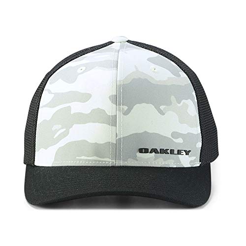 41RkCB41WIL.jpg Oakley Indy - Gorra elástica Gris Camo