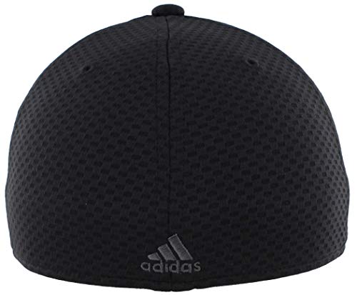 41RvfiX7WgL.jpg Adidas Gorra Estructurada De Ajuste Elástico Para Hombre negro