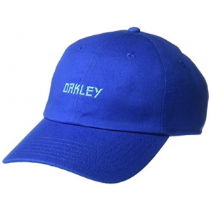 Oakley Hommes 5 Panel japonés Logo Sombrero Matrix Bleu