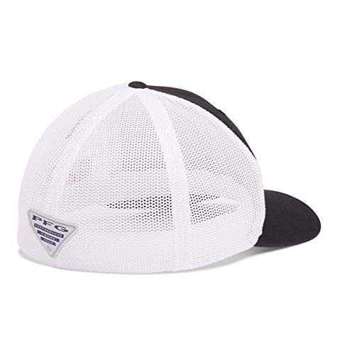 41UrzRMDyHL.jpg Columbia PFG Malla Bola Cap Unisex Color Negro Bandera de Canadá