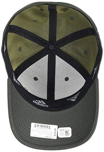 41V7JuQ0ClL.jpg Adidas Release Stretch Fit Structured Cap Gorro/Sombrero Hombre Green/Onix