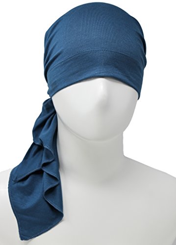41VXdFLS3OL.jpg Deresina Headwear Bufanda para Mujer Caroline Azul