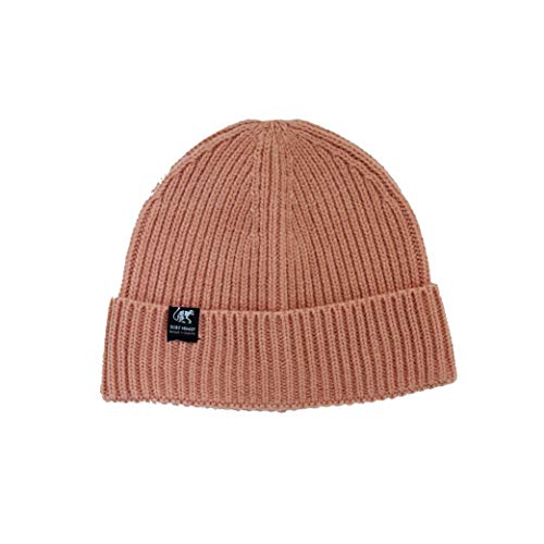 41VxOMpahdL.jpg Surf Monkey Beanie Gorro de Punto para Hombre Mujer - Talla única - Gorro Negro Rosa
