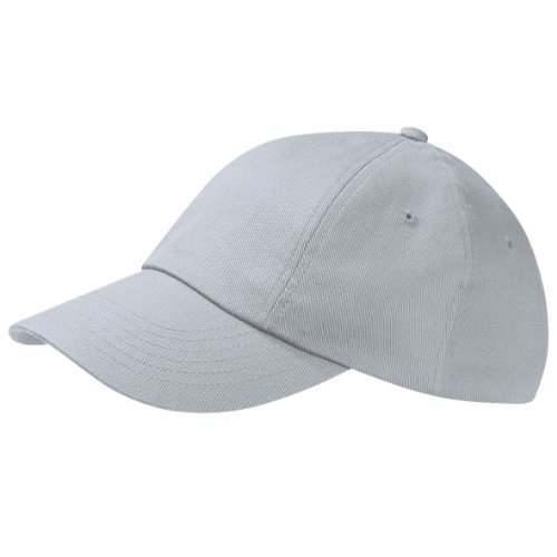 41WlA4q6uuL.jpg Beechfield - Gorra Visera Unisex de perfil bajo - Verano Piscina - 100% algodón grueso drill de primera calidad Blanco