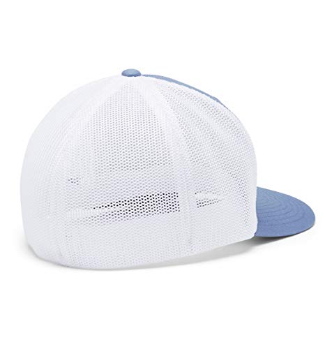 41X7OY-KsbL.jpg Columbia Mesh Tree Flag Ball Cap - Turbantes Hombre Bluestone White