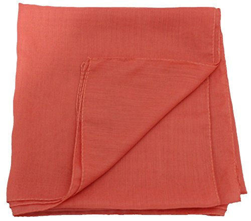 41XETJnJ7TL.jpg Deresina Pañuelos cuadrados para cabeza para diario para pacientes de quimio Coral