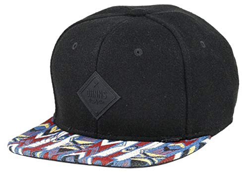 41Y0opCYhaL.jpg Djinns 6p Snapback Cap Felt Aztek Negro