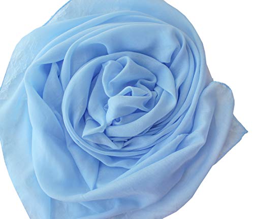 41Z2KlVYpGL.jpg Deresina Pañuelos cuadrados para cabeza para diario para pacientes de quimio Azul Hielo