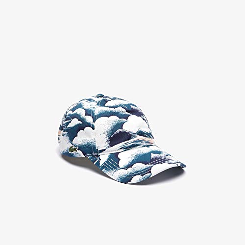 41ZVdyPeF5L.jpg Lacoste Gorra para Hombre Azul y rosa