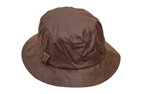 41Zjb-loqSL.jpg Walker and Hawkes Gorro Encerado Pesca Unisex