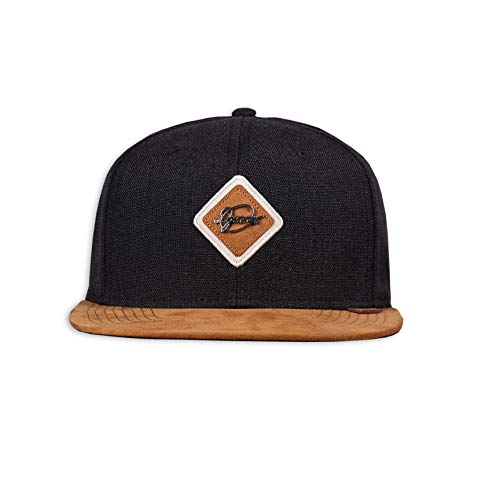 41Zkpx7J1vL.jpg Djinns Metal Patch Gorra de béisbol Snapback Negro
