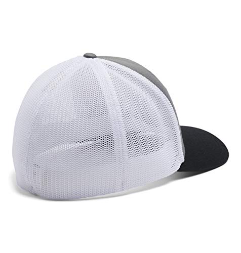 41Zv0ezYtaL.jpg Columbia Mesh Tree Flag Ball Cap - Turbantes Hombre Titanio Blanco Negro