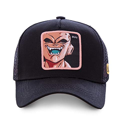 41aYLb12YOL.jpg Capslab - Gorra Trucker para niño Dragon Ball Z Buu