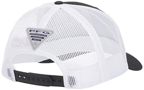 41ae02BEcJvL.jpg Columbia Gorra de Bola de Malla PFG Unisex Canadá Negro