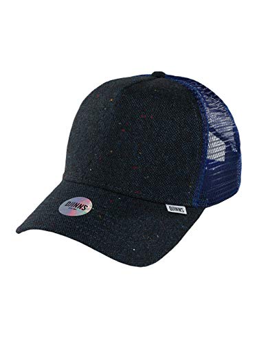 41audkCwFtL.jpg Djinns Felt Rubber Gorra Trucker Meshcap Hombre Sombrero Dark Navy