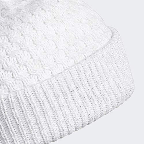 41baVxuB4UL.jpg Adidas Twilight Ii Lurex Ballie - Gorro Para Mujer Blanco/gris plateado