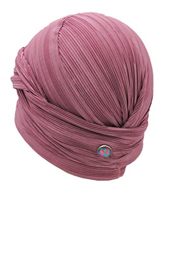 41bj2B7kVewL.jpg Deresina Versátil pañuelo para la Cabeza para pérdida de Cabello Rosa