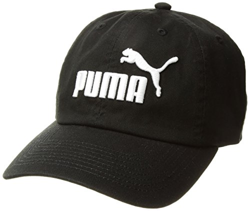 41cJuhtfxyL.jpg PUMA Gorra ajustable Evercat para mujer Negro Blanco