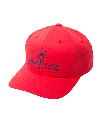 41cjdC9F4eL.jpg Volcom Super Clean Xfit - Gorra Hombre Red