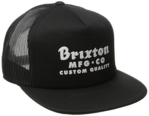 41eD9mE30jL.jpg BRIXTON Gorra Sadler con Malla Negro